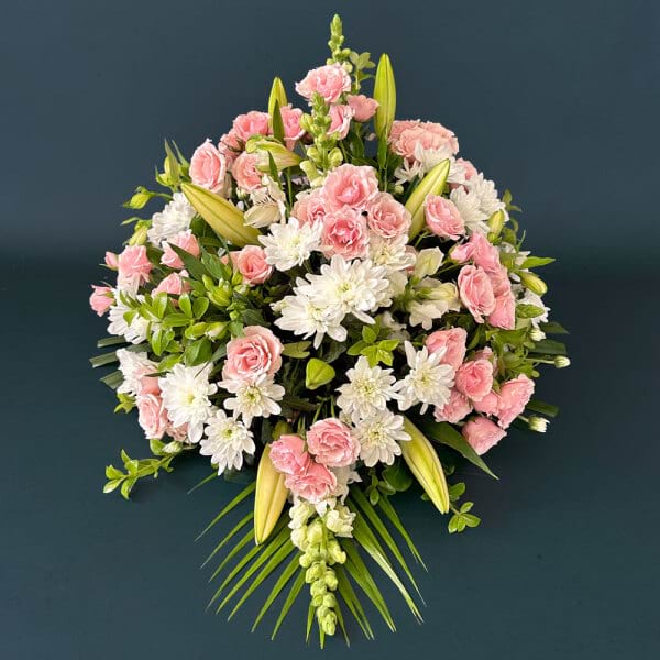 (7) Standard | White & Soft Pink
