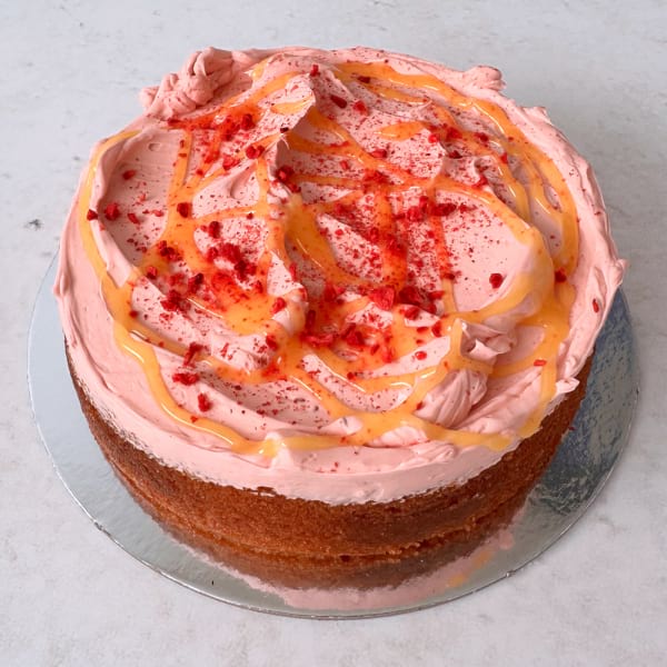 Sweet Talk Lemon Raspberry Cake