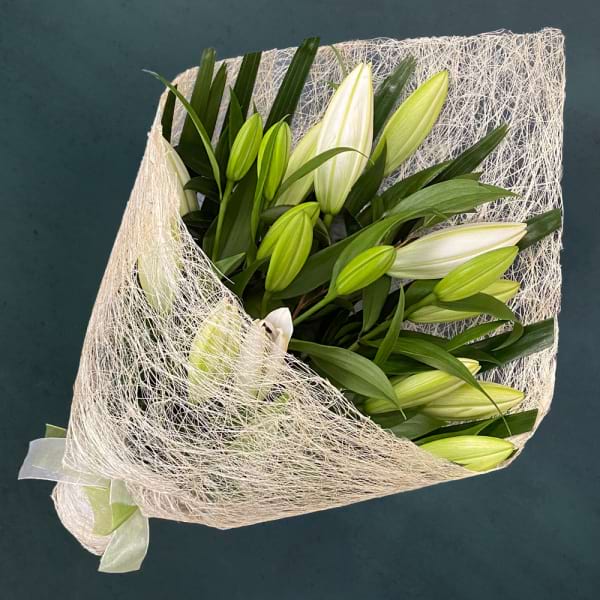 Heavenly White Lillies